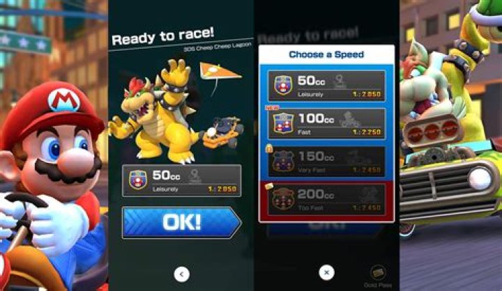 How to Change the CC on Mario Kart Tour