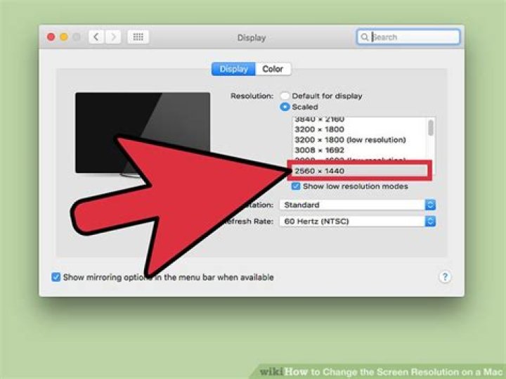How to Change the Screen Resolution on a Mac
