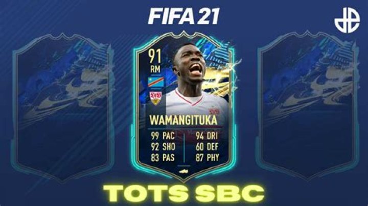 How to complete Silas Wamangituka FIFA 21 TOTS SBC: solutions & cost