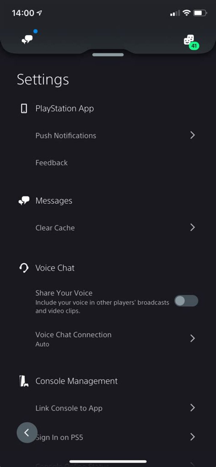 How to Control Notifications in the PlayStation Mobile App