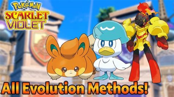 How to Evolve Pokemon in Pokemon Scarlet and Violet