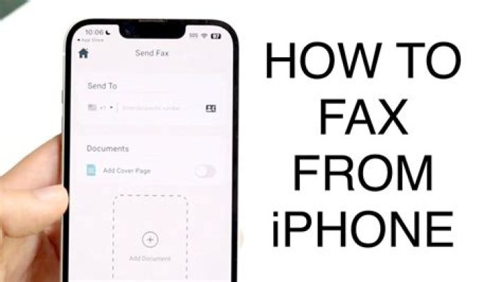 How to Fax From Your iPhone: 5 Best Apps