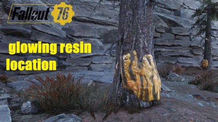 How to find Glowing Resin in Fallout 76