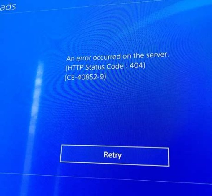 How to Fix PS4 Error Code CE-40852-9 & What it Means