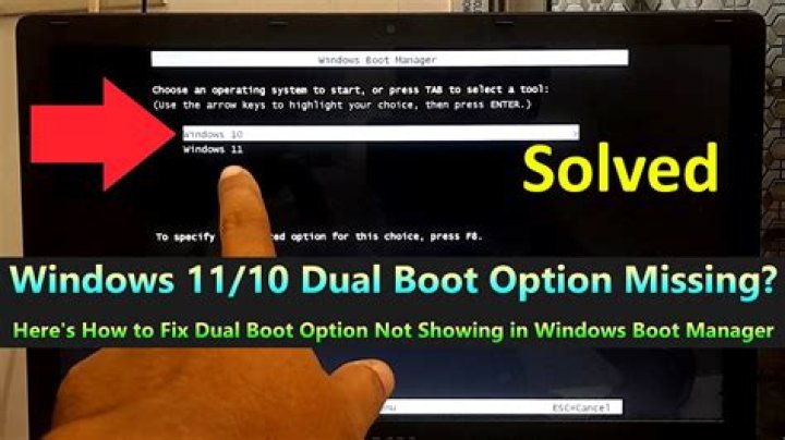 How to Fix the Dual Boot Option Not Showing in Windows 10 & 11