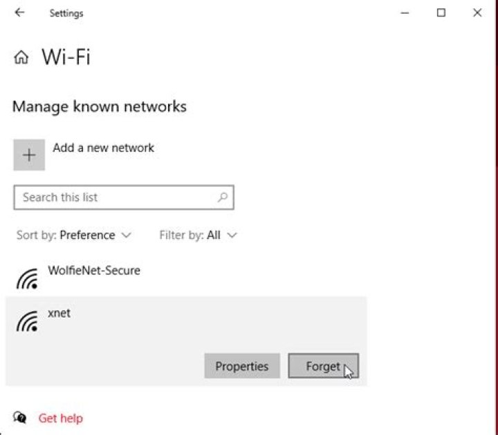 How to Forget a Wi-Fi Network on Windows 10