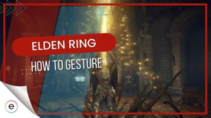 How to Gesture in Elden Ring?