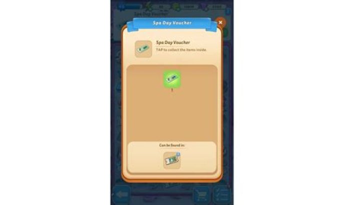 How to get a Spa Day Voucher in Merge Mansion?