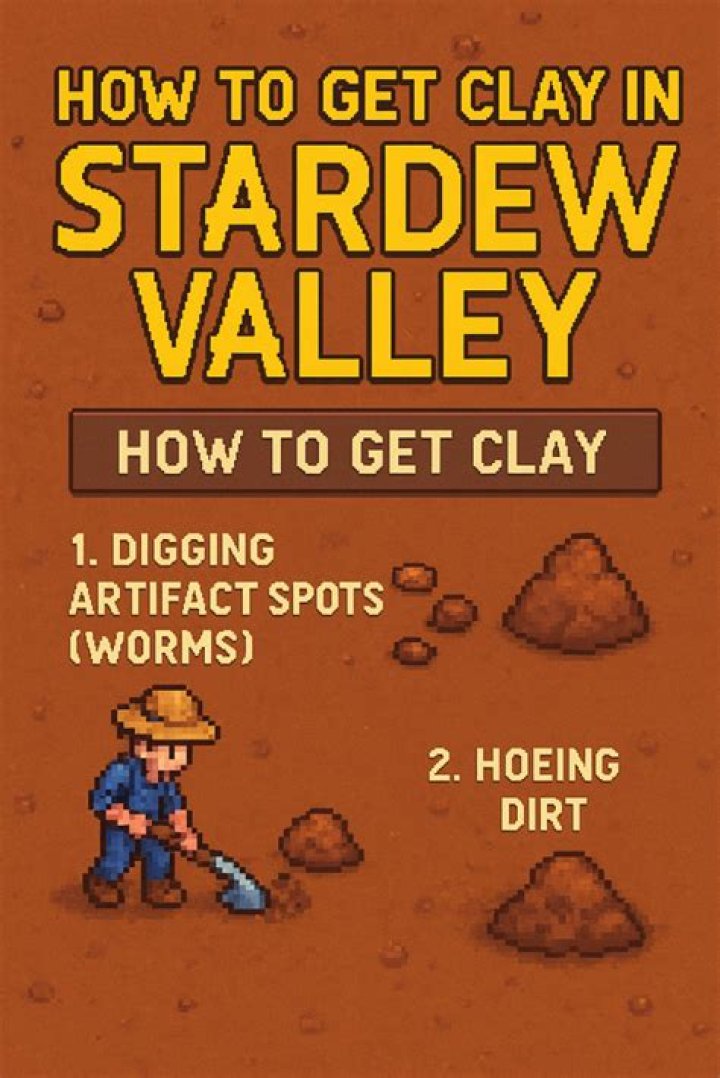 How to get Clay in Stardew Valley: All recipes & requirements