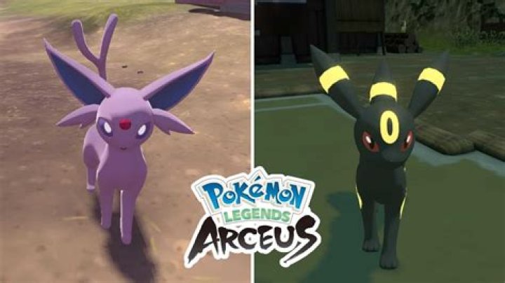 How to get Espeon & Umbreon in Pokemon Legends Arceus