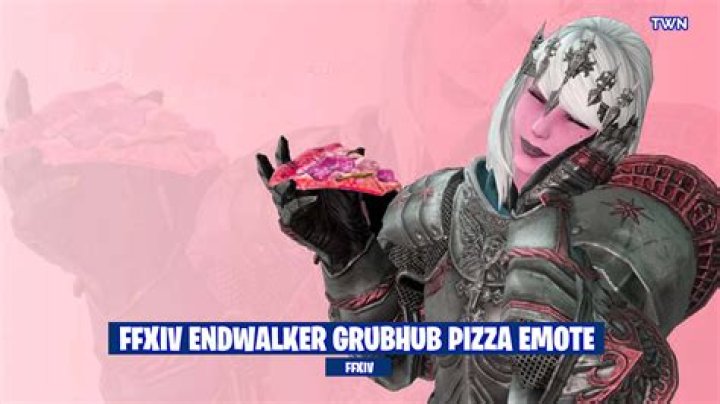 How to get FFXIV Endwalker Grubhub pizza emote