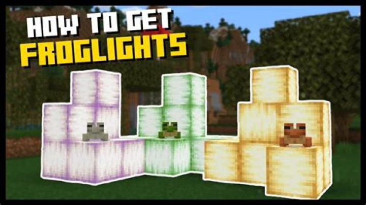 How to Get Froglights in Minecraft