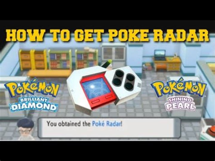 How to Get Poke Radar in Pokemon Brilliant Diamond & Shining Pearl