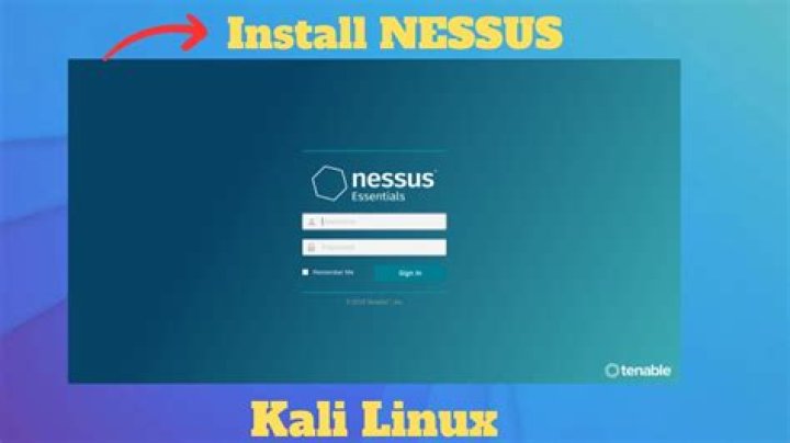 How to Install Nessus on Kali Linux