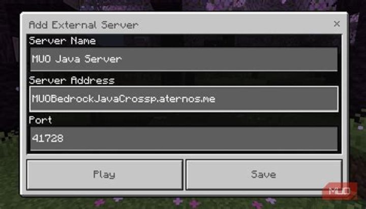 How to Join a Minecraft Java Server From Bedrock Using GeyserMC