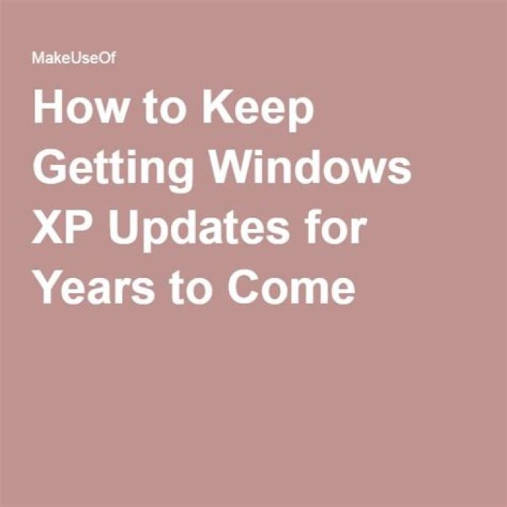How to Keep Getting Windows XP Updates for Years to Come
