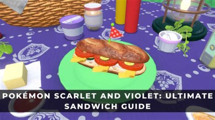 How to make a level 3 sandwich in Pokémon Scarlet and Violet