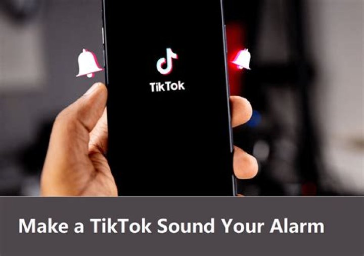 How to make a TikTok sound your alarm on iPhone