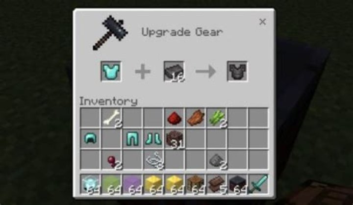 How to make netherite gear in Minecraft 1.20