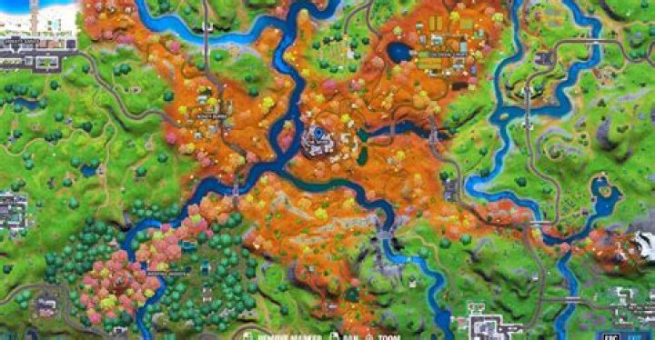 How to mark weapons of different rarity in Fortnite.