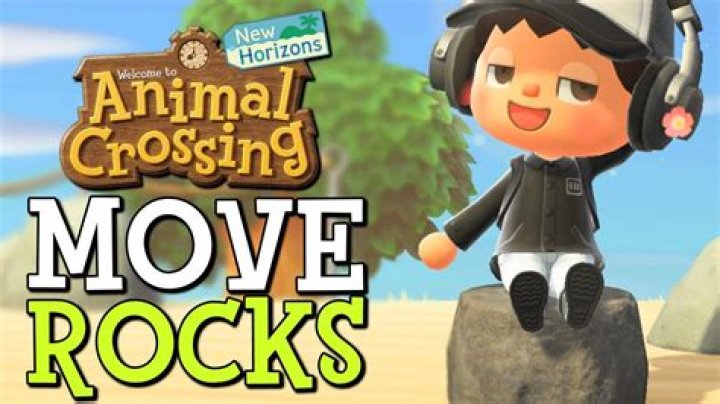 How to move all your rocks in Animal Crossing: New Horizons