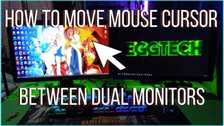 How to Move Your Mouse Cursor Between Monitors With Dual Monitor Tools