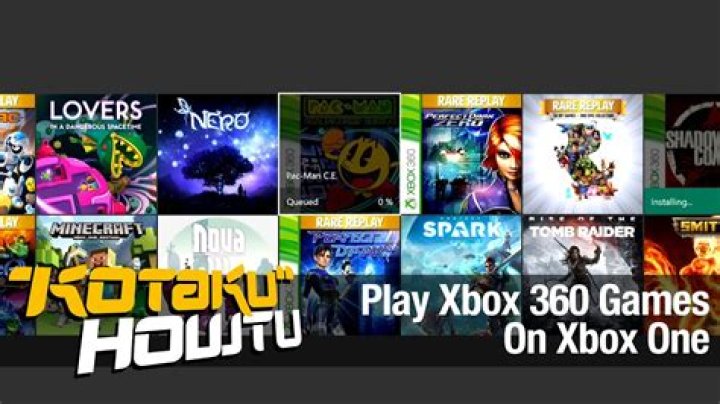 How to Play Xbox 360 Games on Xbox One