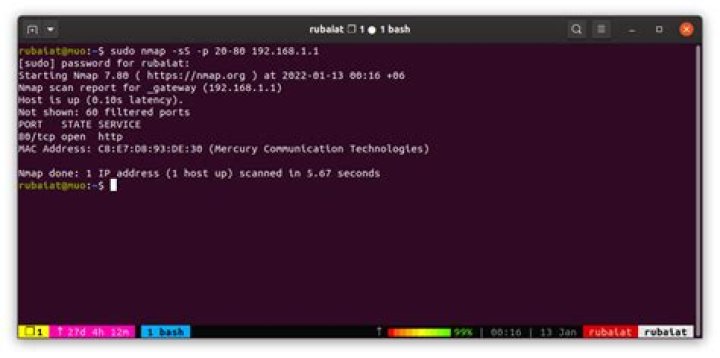 How to Scan All Open Ports on Your Network With Nmap