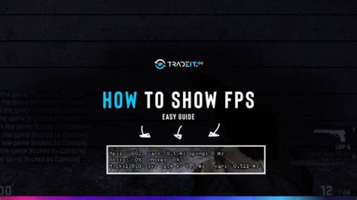 How to Show FPS in CSGO