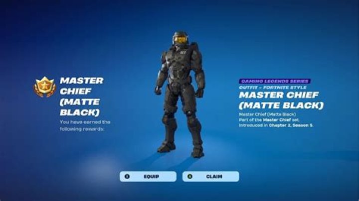 How to unlock matte black Halo Master Chief skin in Fortnite