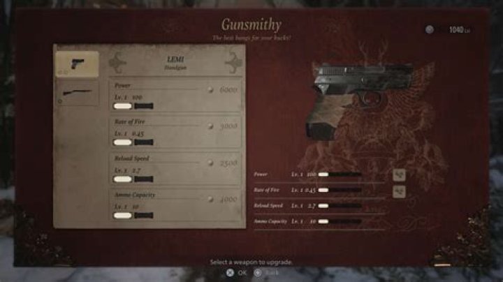 How to upgrade weapons in Resident Evil Village