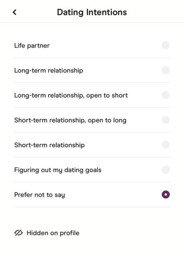 How to Use Hinge's Dating Intentions to Narrow Your Matches