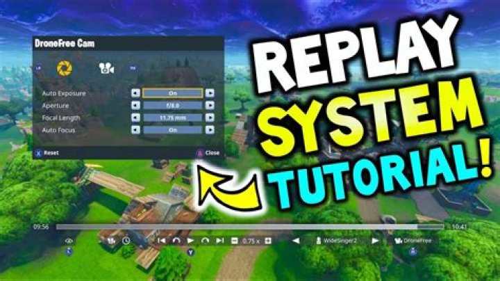 How to Use the Replay System