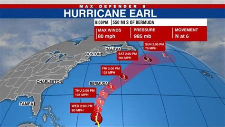 	Hurricane Earl becomes season’s second hurricane	
