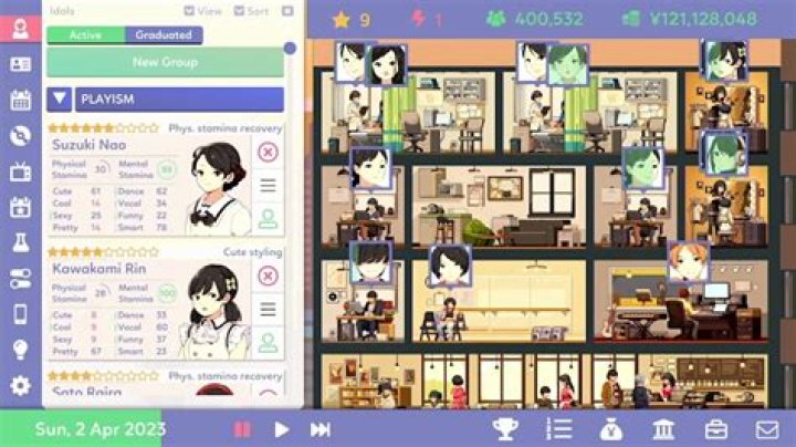 Idol Manager Nintendo Switch Release Date Information