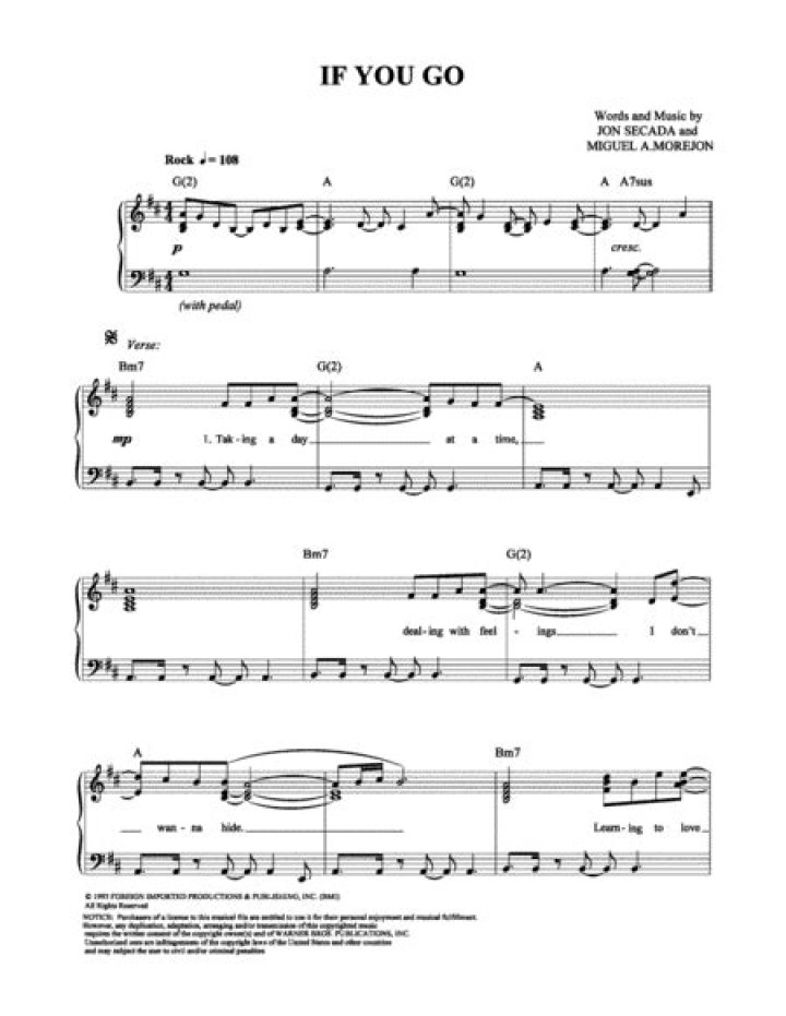 If You Go By Jon Secada