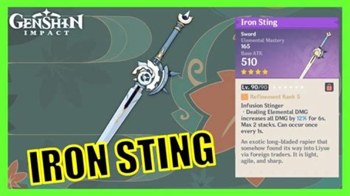 Iron Sting | Genshin Impact