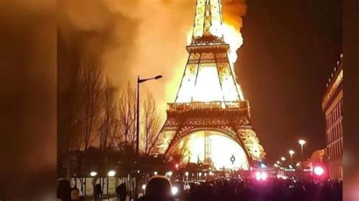 Is The Eiffel Tower Really Burning? AI Video Mystery Debunked