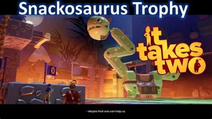 It Takes Two: How to Get Snackosaurus Trophy & Achievement