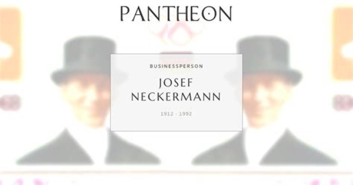 Josef Neckermann Vermögen