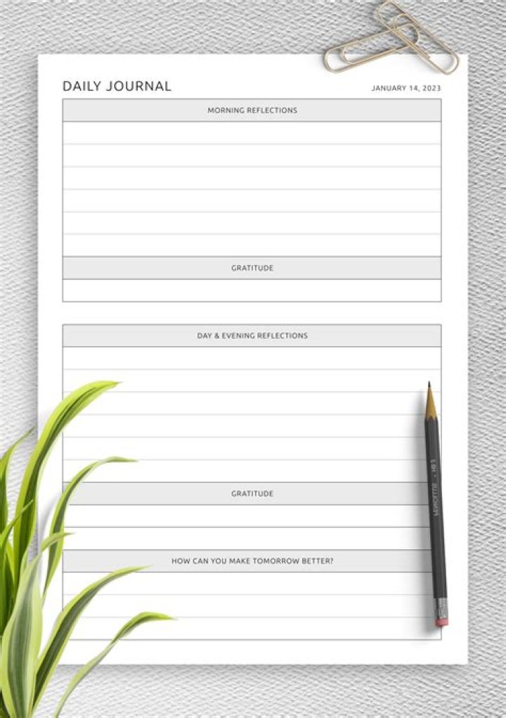 Journal Template