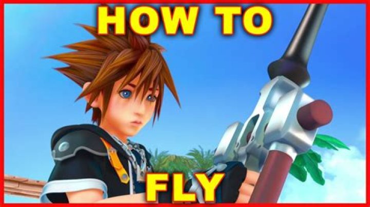 Kingdom Hearts 3: How to Fly (Glide)
