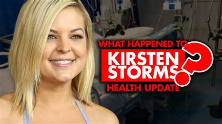 Kirsten Storms Health: An In-Depth Look At Her Journey And Recovery