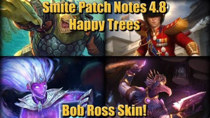 Latest Smite Patch Notes Reveal a Happy Bob Ross Skin