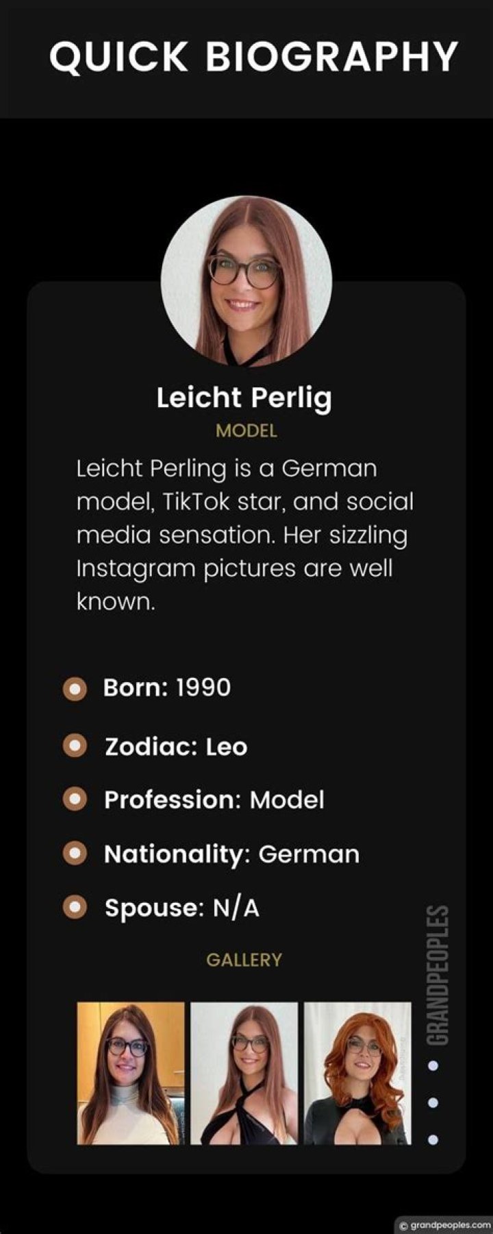 Leicht Perlig Biography, Career, Boyfriend, Age, YouTube, Net worth