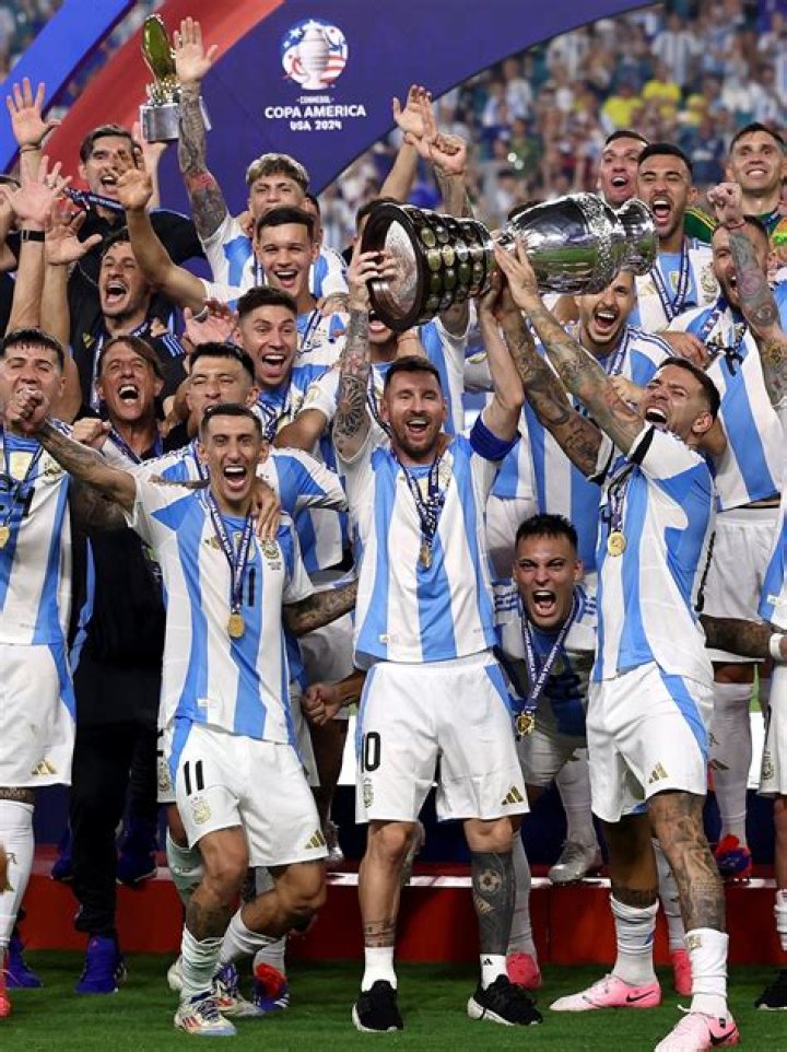 Lionel Messi on winning the Copa America with the Argentina national team