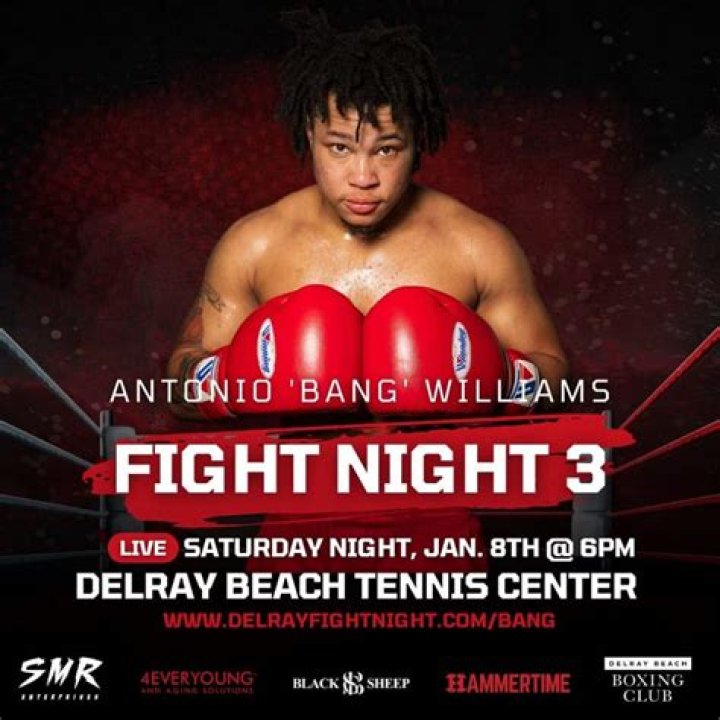 	Local boxer Antonio ‘Bang’ Williams set to make his pro debut	