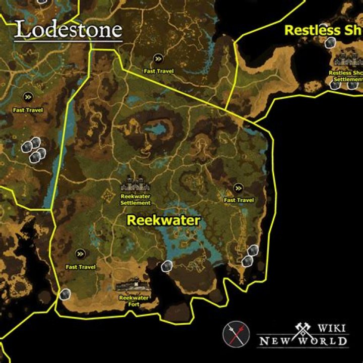 Lodestone locations in New World: how to track & Mining level
