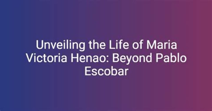 Maria Victoria Henao’s Bio: Where is Pablo Escobar’s Wife Now in 2023?