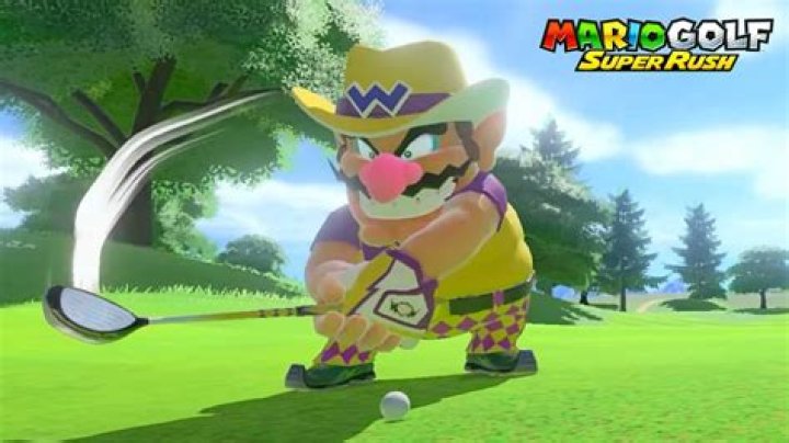 Mario Golf: Super Rush topspin and backspin